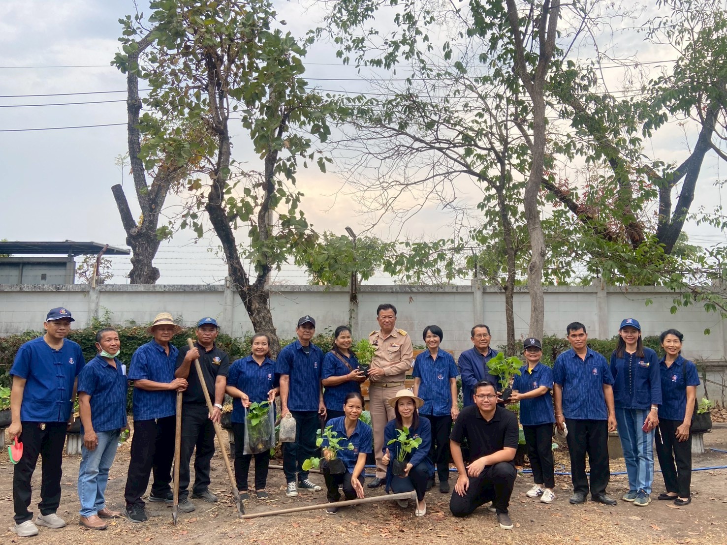 กิจกรรม kick off กิจกรรม "ผู้นำทำก่อน" ขับเคลื่อนกิจกรรมเพื่อคุณภาพชีวิตที่ดีและมีความมั่นคงทางอาหาร (GOOD & FOOD  SECURITY)