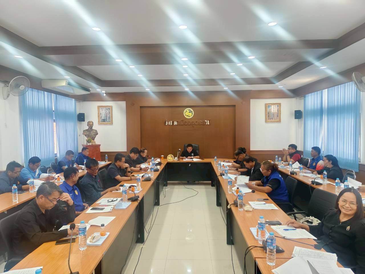 โครงการประชุมส่งเสริมการบูรณาการกลไกการขับเคลื่อนการขจัดความยากจน ระดับอำเภอ