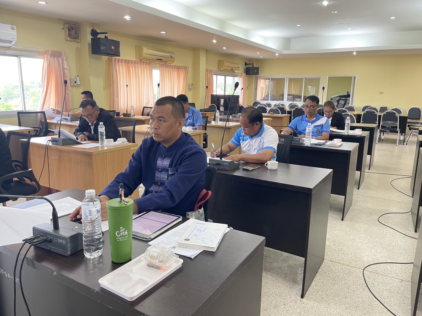 ประชุมพิจารณากำหนดแนวทางการพัฒนาท้องถิ่นองค์การบริหารส่วนตำบลเชียงยืน