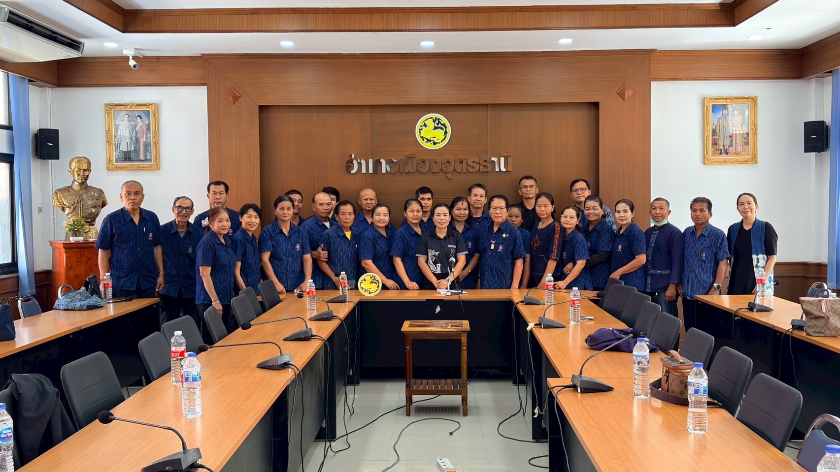 ประชุมผู้นำอาสาพัฒนาชุมชนอำเภอเมืองอุดรธานี ไตรมาส 3 ปี 2569