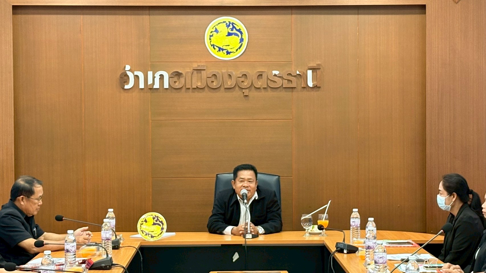 โครงการประชุมเชิงปฏิบัติการส่งเสริมทักษะการบริหารจัดการกองทุนชุมชนตามหลักธรรมาภิบาลระดับอำเภอ