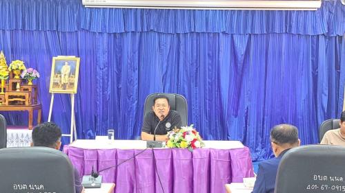 ประชุมขับเคลื่อนงานตำบลเข้มแข็งตามหลักปรัชญาของเศรษฐกิจพอเพียง ตำบลหนองนาคำ ประจำปี  พ.ศ.2569