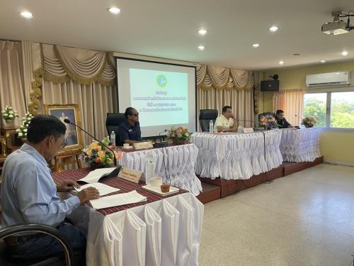 ประชุมพิจารณาร่างแผนพัฒนาท้องถิ่น ตำบลเชียงยืน