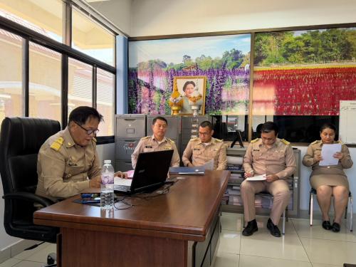 ประชุมข้าราชการสำนักงานพัฒนาชุมชนอำเภอเมืองอุดรธานี ครั้งที่ 9/2569